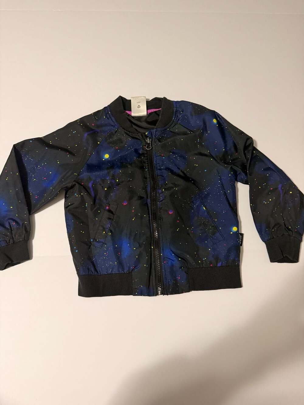 Disney Store Star Wars Galaxy Print Bomber Jacket